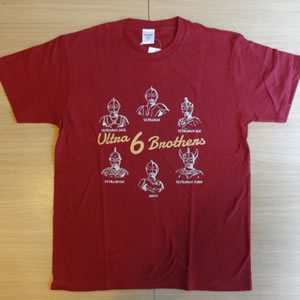 Tシャツ(6 Ultra Brothere)