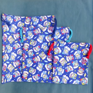 ウルトラの母の手作りシリーズ 巾着3種(ヒーロー集合)