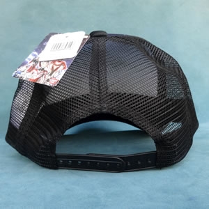 メッシュキャップ (黒/ネイビー)：4