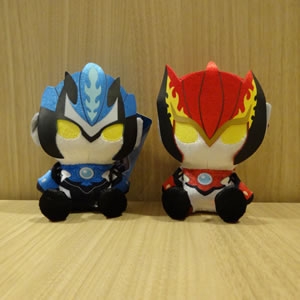 miniぬいぐるみ ウルトラマンロッソフレイム/ウルトラマンブルアクア