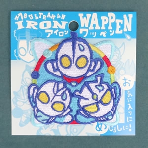 M78ウルトラマン アイロンワッペン大(ウル・ゼロ・ゼット)