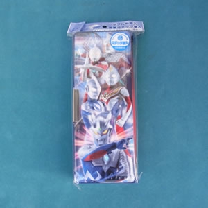 W削器入両面マチック筆入れ ウルトラヒーロー