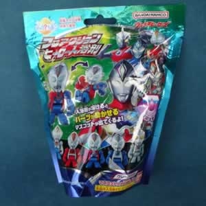 ウルトラマングッズ S びっくら たまご ウルトラヒーローズ フロアクションヒーロー入浴剤5 15個入 カフェメロディ Cafemelody