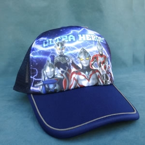 メッシュキャップ (黒/ネイビー)：3