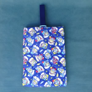 ウルトラの母の手作りキルトシリーズ シューズバッグ ヒーロー集合