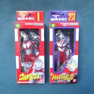 復刻版 ウルトラヒーローシリーズ ウルトラマン、ティガ マルチタイプ
