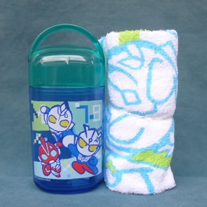 おしぼり＆おしぼりケース(morimoriHEROS)