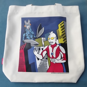 トートバッグ(POP ART・ウルトラマン)(POP ART・ウルトラセブン)