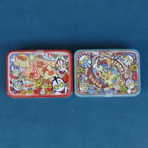 キャラクタークッキー缶(プレーン・ココア)