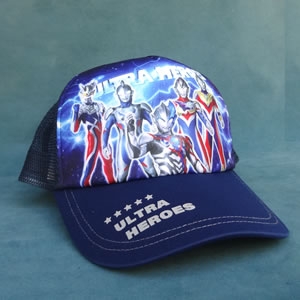 メッシュキャップ (黒/ネイビー)：1