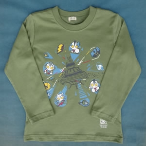 M78ウルトラマン長袖Tシャツ(基地)