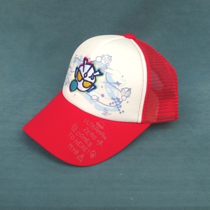メッシュキャップ(なかまたち)レッド