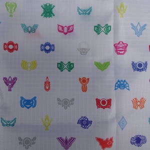 エコバッグ ニュージェネレーションウルトラマン アイコン総柄：2