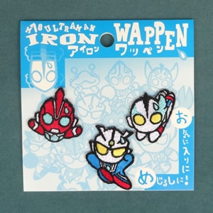 M78ウルトラマン アイロンワッペン(オメガ・ゼロ・ブレーザー)