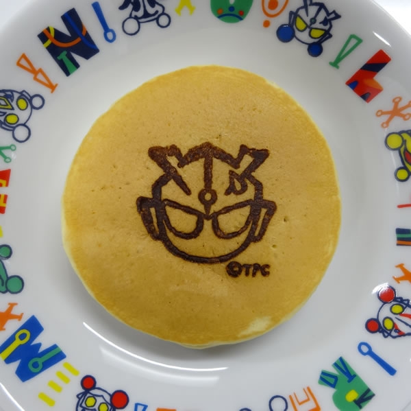 ホットケーキにウルトラマンゼロが登場!